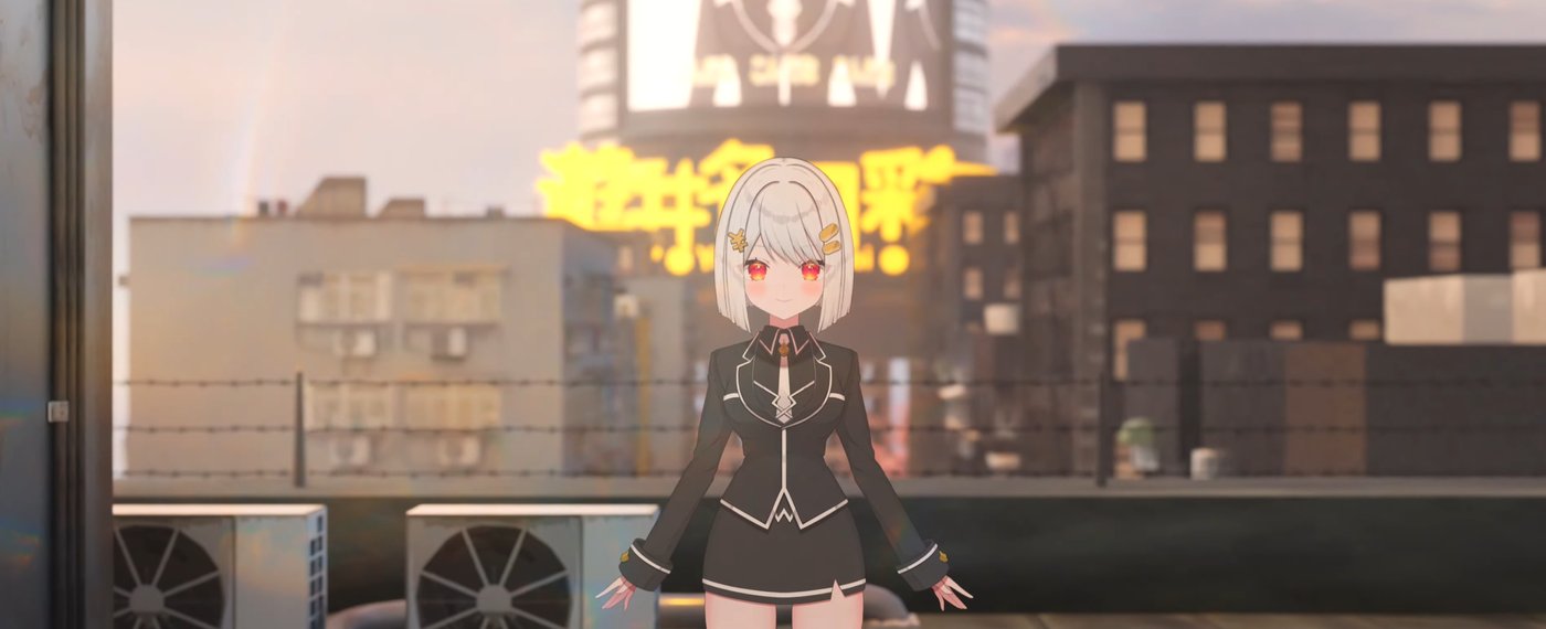 遊井名田彩心様 3DCGキャラクター